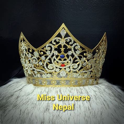 Miss Universe Nepal | Pageant crowns, Tiaras and crowns, Crown