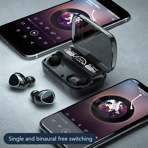 M10 Wireless Earbuds Bluetooth Earphones Noise Cancellation