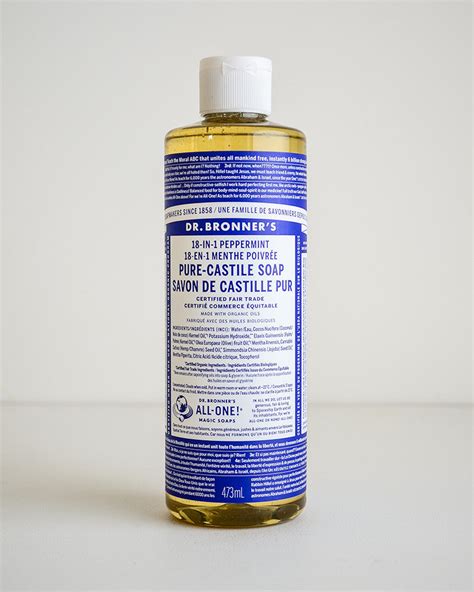 Dr. Bronner's Castile Soap — Peppermint - Sustain