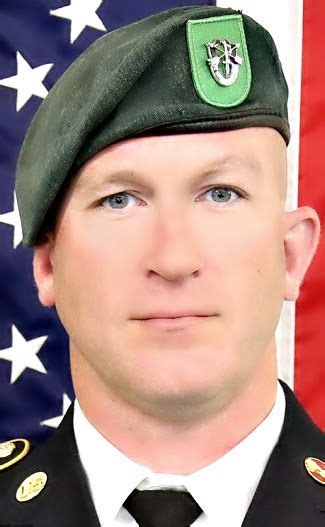 JAMES G. SARTOR, 40, of Teague, TEXAS, U.S. Army SGM. Died July 13, 2019. Assigned to 2nd ...