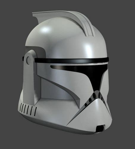 Clone Trooper Phase 1 Helmet 3d Model