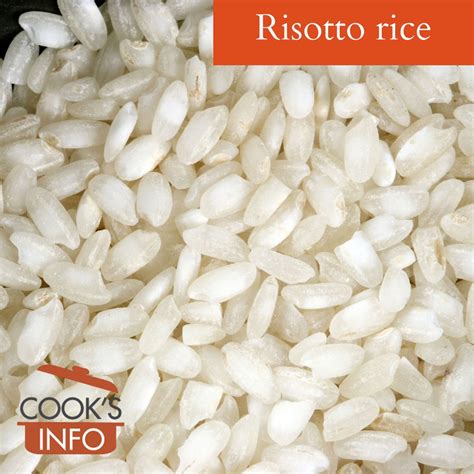 Risotto Rice - CooksInfo