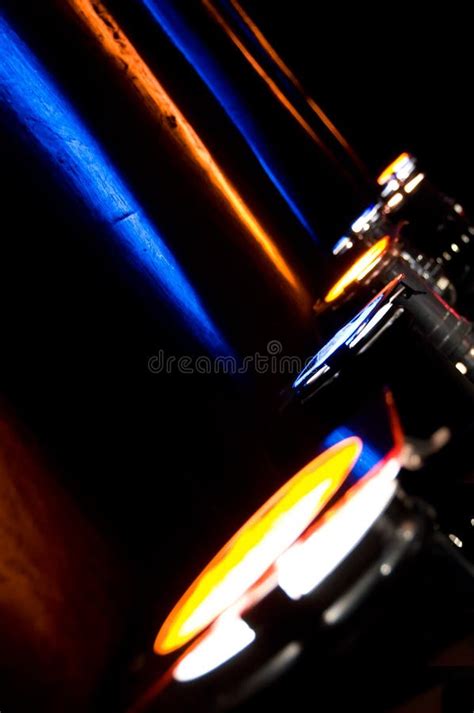 Spotlight Colors on Stage stock photo. Image of abstract - 1354672