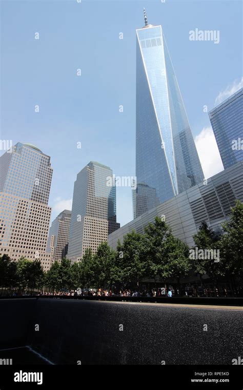 World Trade center memorial Stock Photo - Alamy