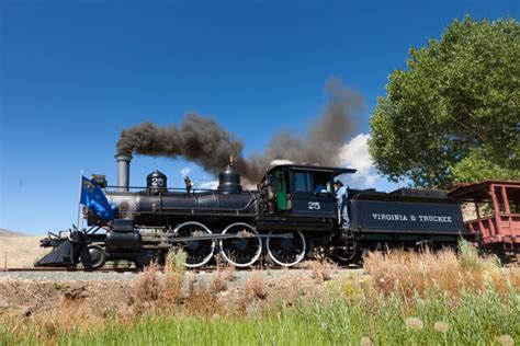 Virginia & Truckee Locomotive No. 18 - Dayton (Currently on loan at the CSRM) | Nevada State ...