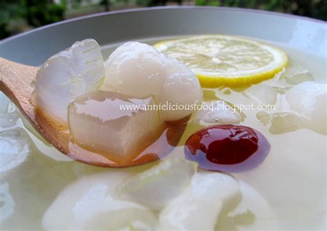 Annielicious Food: Lemon Aloe Vera Dessert