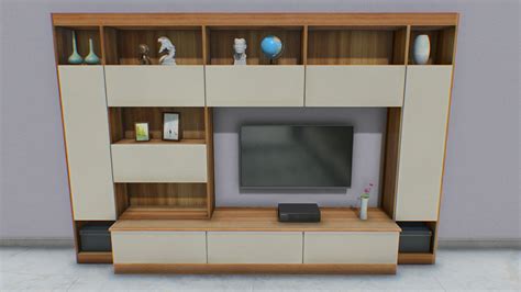 TV cabinet - Download Free 3D model by DailyArt (@D.art) [6a7bf98] - Sketchfab