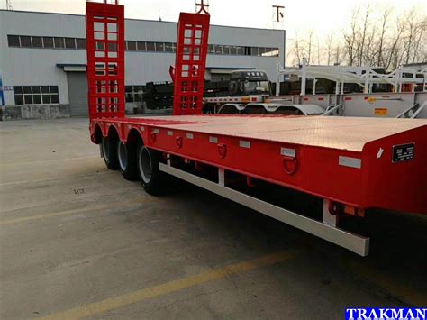 60-80 Tons Low Bed Loader Trailer