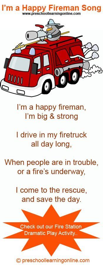 Funny fireman poems