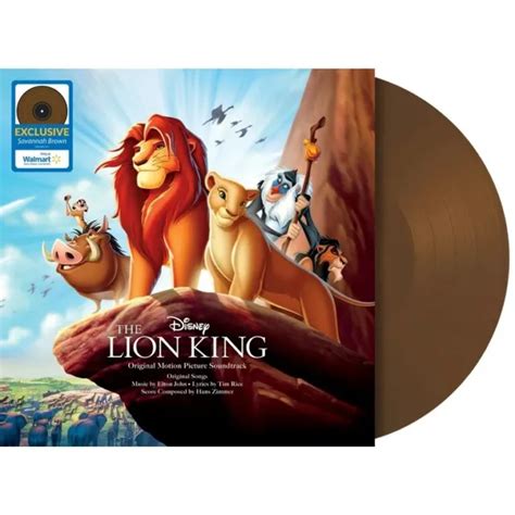 DISNEY THE LION King Original Motion Picture Soundtrack LP Vinyl Brown Sealed $27.45 - PicClick