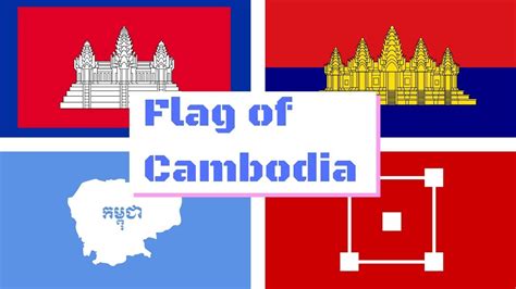Flag of Cambodia Cambodian Flag History Cambodia Phnom Penh KH - YouTube
