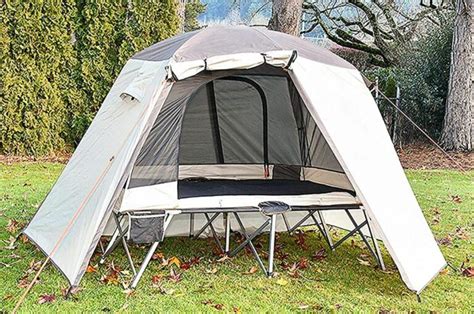 Timber Ridge 2 Person Quick Setup Full Fly Cot Tent Review | Best Tent Cots for Camping