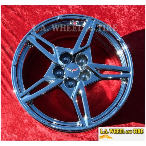 L.A. Wheel - Chrome OEM Wheel Experts | Corvette C8 OEM 19" / 20" Set ...