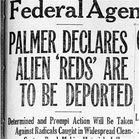 Trump Smears of Immigrants Recall 'Red Scare' a Century Ago