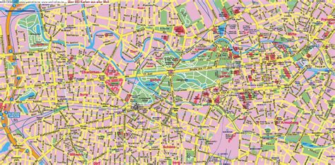 Stadtplan von Berlin | Detaillierte gedruckte Karten von Berlin ...