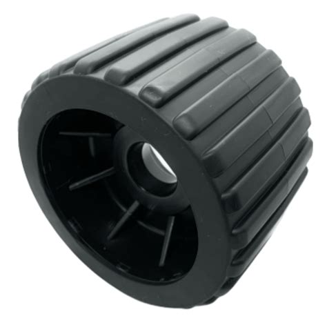 Boat Trailer Wobble Rollers X12 Pack. Black Ribbed. Australian Made Plastic. | eBay