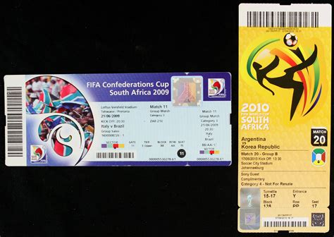 Lot Detail - 2009 2010 FIFA Confederations Cup / World Cup Soccer ...