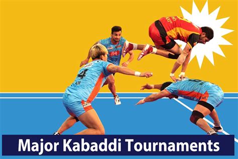 Kabaddi Tournament in India | Major Kabaddi Tournaments