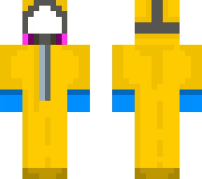 Breaking Bad Hazmat Template | Minecraft Skin