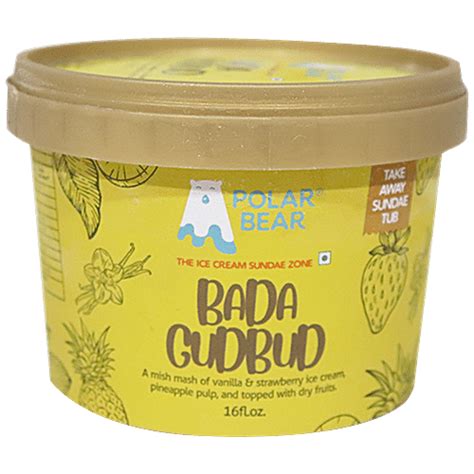 Buy Polar Bear Ice Cream Sundae - Bada Gudbud Online at Best Price of Rs 350 - bigbasket