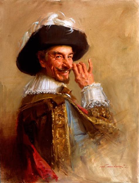 Cyrano de Bergerac (José Ferrer) by Everett Raymond Kinstler | Portrait art, José ferrer ...