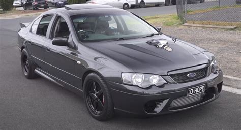 This Modded Aussie Falcon XR6 Turbo Has 1,105 HP, But It Ain't From A Ford Engine | Carscoops