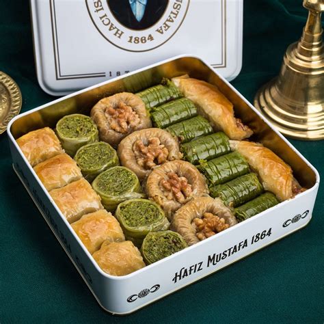 Premium Turkish Handmade Assorted Pistachio Baklava / Mixed Baklava ...