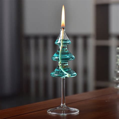 Christmas Tree Candle Holder - Glass - ApolloBox