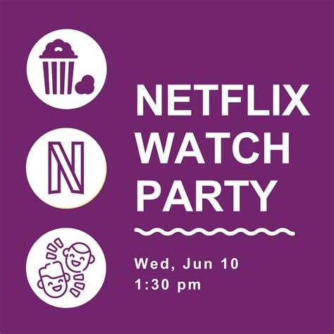 Netflix Watch Party - SANQC