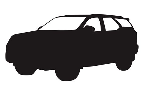 Car Silhouette With Transparent Background 23630095 PNG