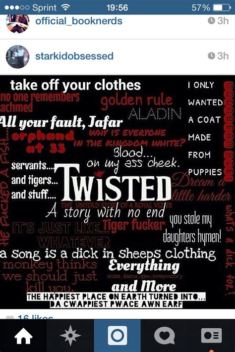 Twisted starkid production | Starkid, Team starkid, Twisted quotes