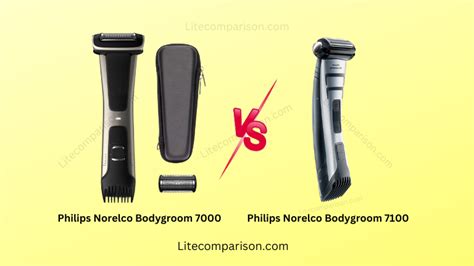 Philips Norelco Bodygroom 7000 vs 7100 - Body Trimmers...