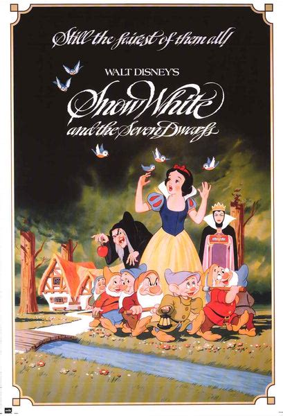 Snow White Disney Movie Poster 24x36 – BananaRoad