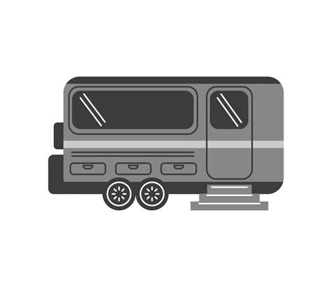 camper trailer recreational 3794863 Vector Art at Vecteezy