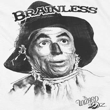 The Wizard Of Oz Brainless Scarecrow Shirts - The Wizard Of Oz Shirts
