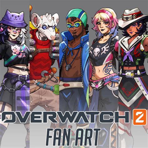 ArtStation - Overwatch Fan Skins