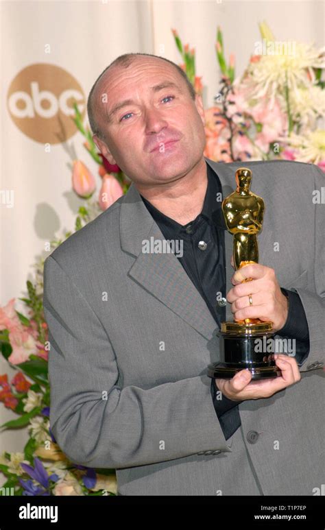 LOS ANGELES, CA. March 26, 2000: Pop star Phil Collins at the 72nd Academy Awards. © Paul Smith ...