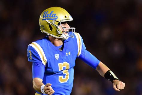 UCLA QB Josh Rosen reportedly doesn’t want to be drafted by Cleveland - SBNation.com