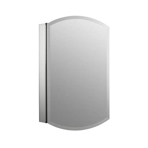 Shop KOHLER Archer 20-in x 31-in Rectangle Surface/Recessed Aluminum Medicine Cabinet at Lowes.com