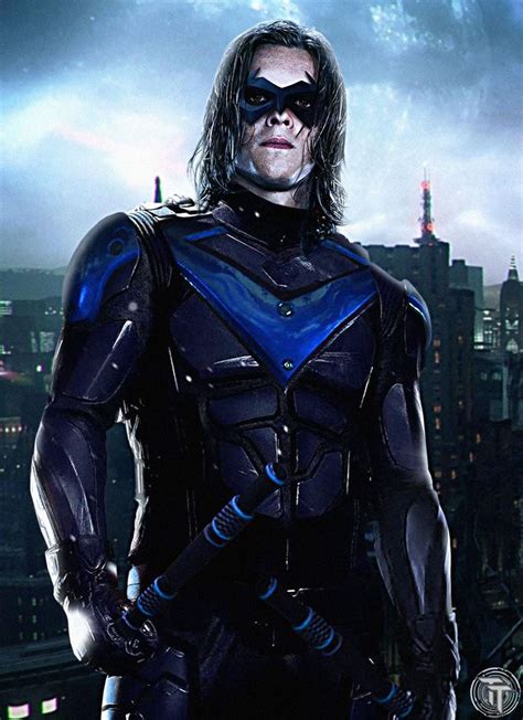 Nightwing Titans Tv Series by Timetravel6000v2 on DeviantArt | Titans tv series, Nightwing, Tv ...