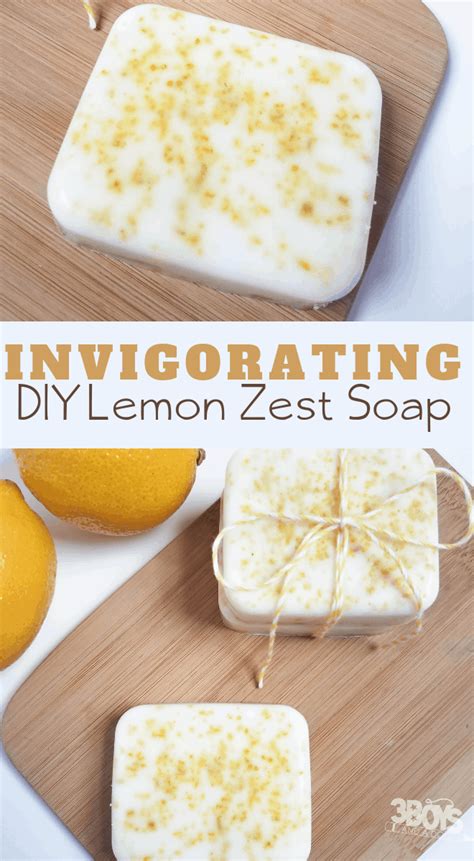 Invigorating Lemon Soap Recipe