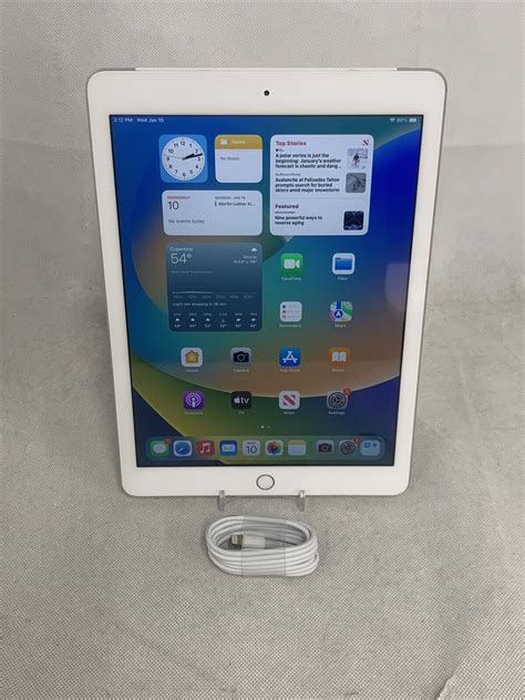 Apple iPad 5th Gen. 32GB, Wi-Fi + Cellular (Unlocked), 9.7in - Silver *Read* 659153085336 | eBay