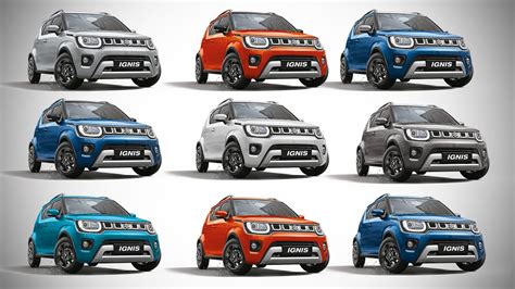 2020 Maruti Suzuki Ignis BS-6 - All Colour Options - Images | AUTOBICS ...