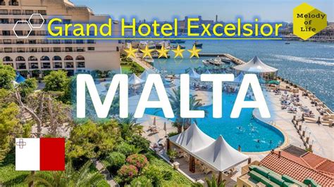 Grand Hotel Excelsior in Valletta, Malta: One of the most beautiful 5-star hotels - YouTube