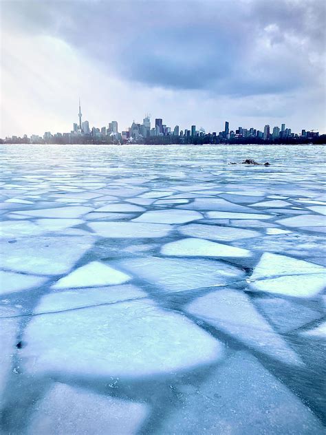 🔥 ️ Melting and freezing of lake creates awesome ice mosaic : r ...