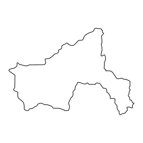 Premium Vector | Parwan province map administrative division of afghanistan