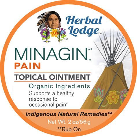 Minagin - Natural Pain Relief Topical Salve / Ointment