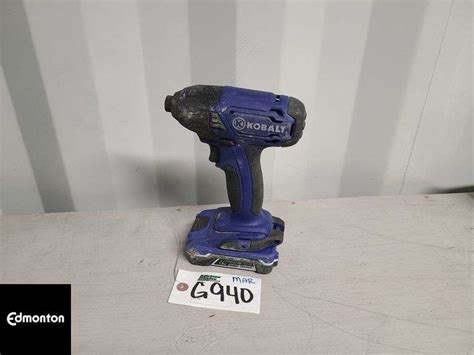 Kobalt Cordless Impact Driver -Qty 1 - Michener Allen Auctioneering Ltd