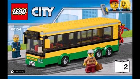 LEGO City 60154 Bus Station Instructions - YouTube