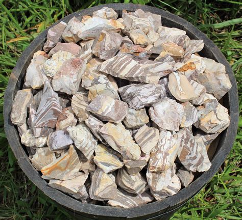 Zebra Jasper Rough Natural Stones: Choose Ounces or lb Bulk Wholesale ...